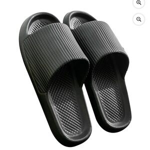 Women’s Black Slide Sandals